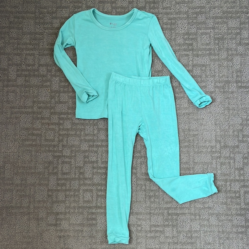 Kyte Baby Toddler Pajamas- Jade - Picture 2 of 13